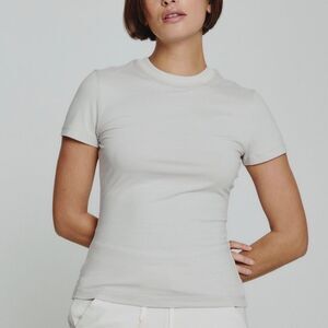 7 DIAMONDS PEBBLE CORE CREW NECK T-SHIRT LARGE